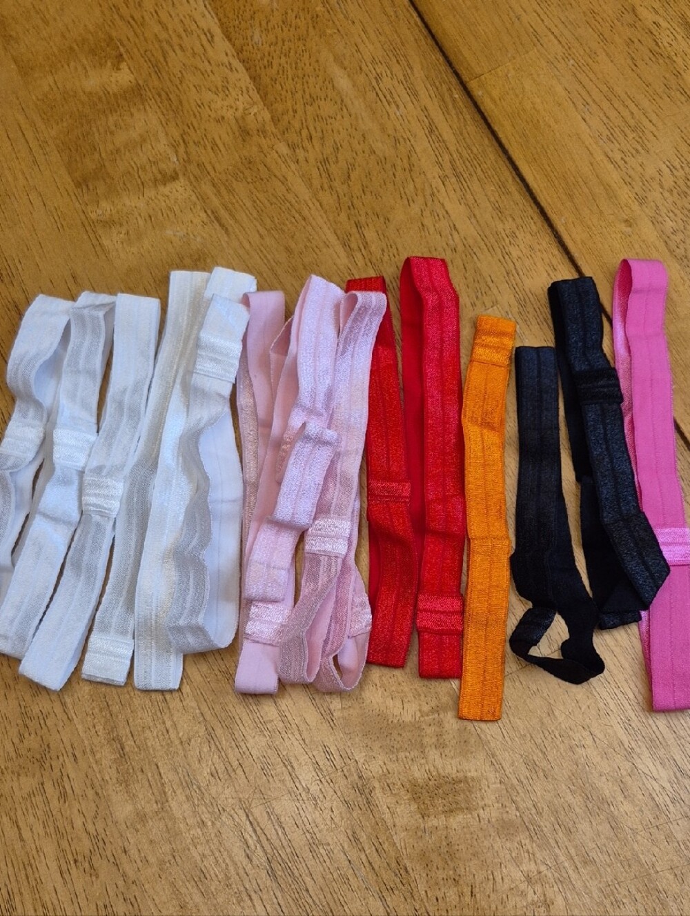 16 Pieces Crafters Pack Kids Babies Soft Elastic Headbands With Loop For Hairbow